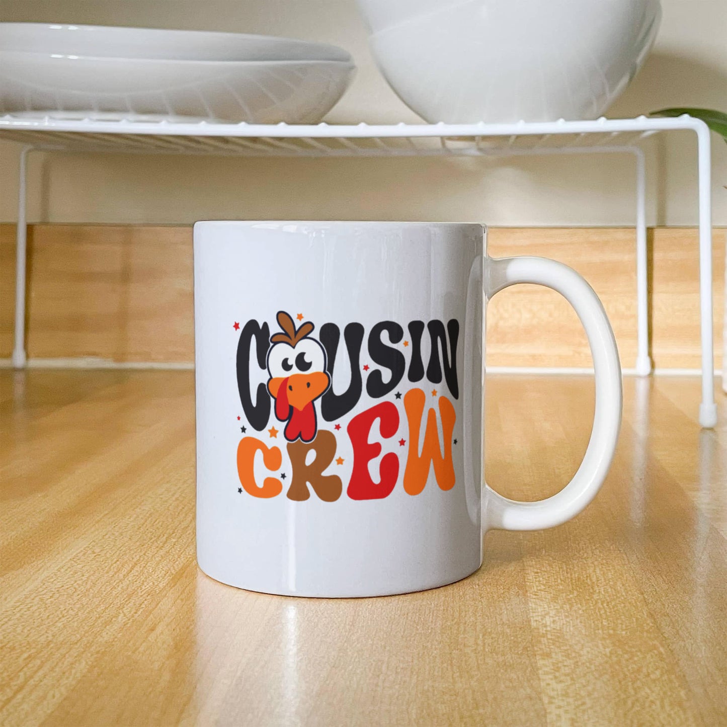 Cousin Crew | White Ceramic Mug