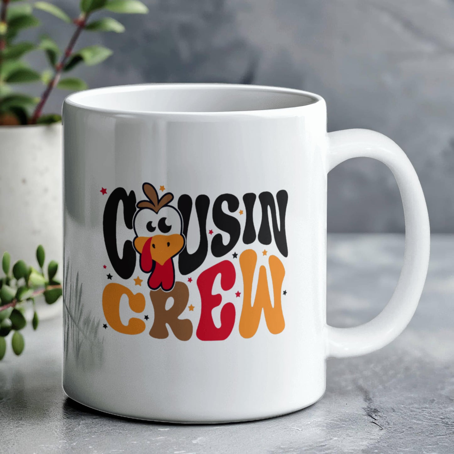 Cousin Crew | White Ceramic Mug