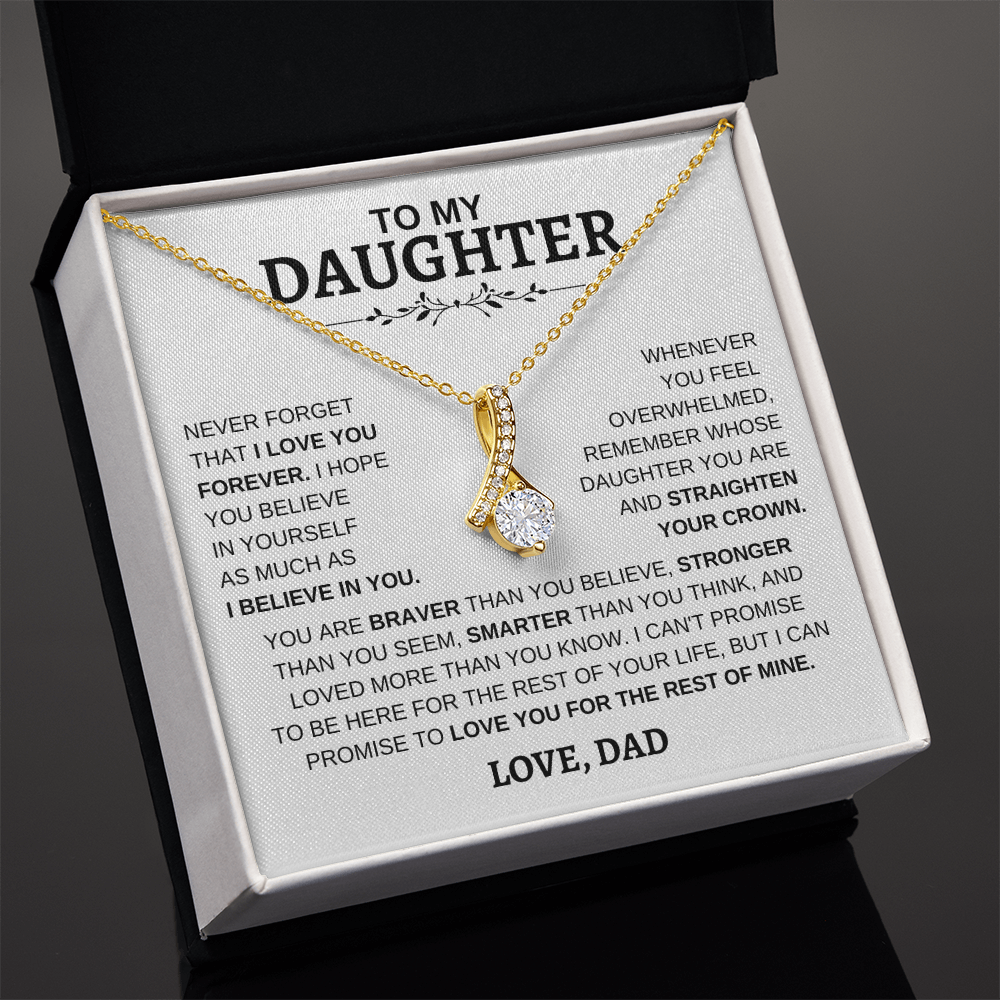 To My Daughter | Alluring Beauty Necklace