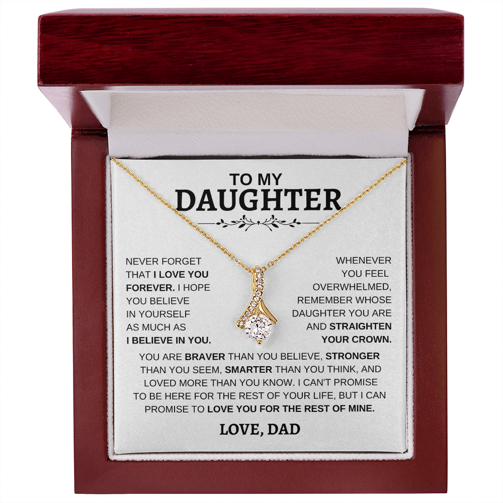 To My Daughter | Alluring Beauty Necklace