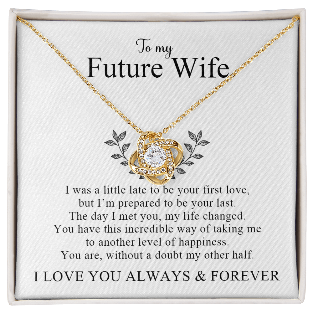 To My Future Wife | Love Knot Necklace