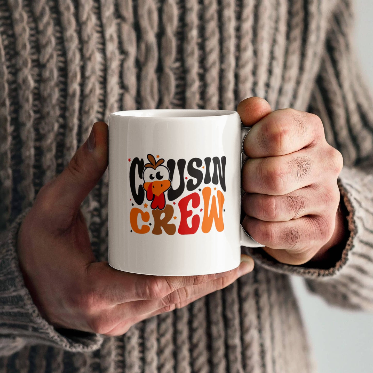 Cousin Crew | White Ceramic Mug